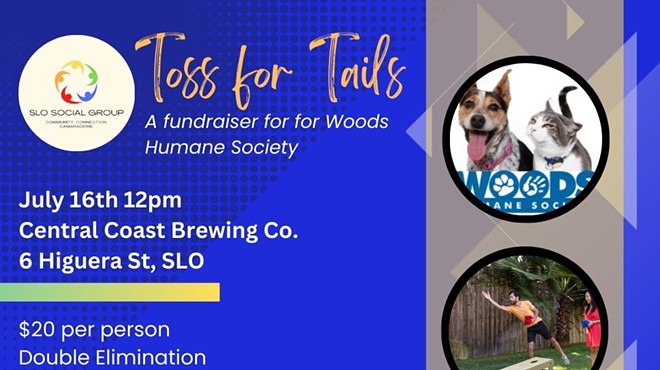Toss for Tails: A Cornhole Tournament to Benefit Woods Humane Society