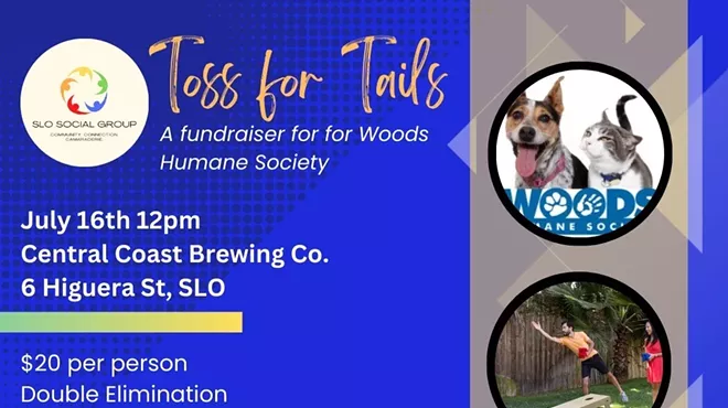 Image: Toss for Tails: A Cornhole Tournament to Benefit Woods Humane Society