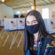 Local high school students volunteer in record numbers at Vote Service Centers