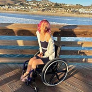 A young wheelchair user wants more local businesses to think of disability access, starting with a beach-friendly route to the ocean