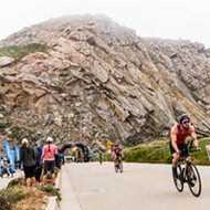 Morro Bay’s inaugural Ironman 70.3 drew thousands of triathletes and spectators