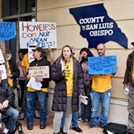 Homeless union &#10;hits county, CAPSLO &#10;with civil rights lawsuit