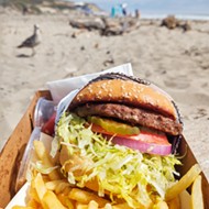 OUTDOOR KITCHEN: The burger hype at Jalama Beach is well-justified