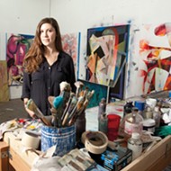 'This painting knows what it is': Meet crime reporter and abstract painter Julia Hickey