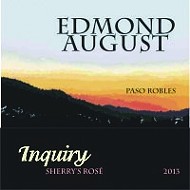 Edmond August 2013 Inquiry Sherry's Rose &#x2028;Paso Robles and Baker & Brain &#x2028;2012 Pinot Noir Central Coast