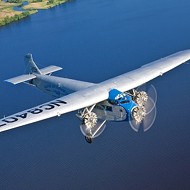 Flight  of fancy: The Experimental Aircraft Association will host the Ford Tri-Motor NC8407 airplane in April