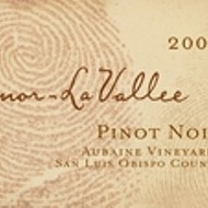 Sinor LaVallee 2010 Pinot Noir Aubaine Vineyard