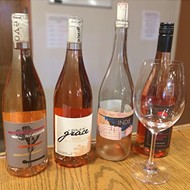 Blush-colored glasses: It's ros&eacute; season--all day, every day