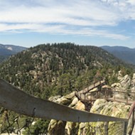 Walk the plank to the Needles Lookout in Giant Sequoia National Monument