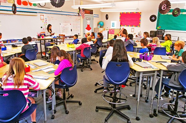 REOPENING? Some elementary students could soon return to school for in-person classes as a result of new state and federal reopening guidelines. - FILE PHOTO COURTESY OF SAN LUIS COASTAL UNIFIED SCHOOL DISTRICT