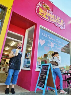 OLD FASHIONED Bumble B Soda Company in Morro Bay is a twist on the soda shops of the past, crafting sodas to order in almost any flavor you could desire with a little bit of whimsy sprinkled on top. - PHOTO COURTESY OF RYAN BELLO
