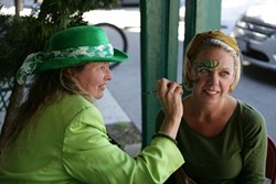 GREEN IN THE RED TIER Local bars and restaurants are gearing up for a pandemic St. Patrick's Day. - FILE PHOTO BY GLEN STARKEY