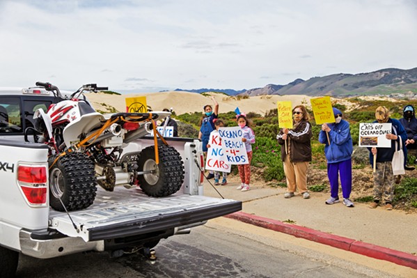 THE END OF AN ERA The California Coastal Commission unanimously voted to ban off-roading in the Oceano Dunes SVRA, a mandate that will require State Parks to eliminate most vehicle access in the dunes on its own accord within the next three years. The decision puts to rest a 40-year-old debate over vehicle access in the dunes. - FILE PHOTO BY JAYSON MELLOM