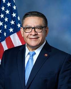 BASING DECISIONS U.S. Rep. Salud Carbajal (D-Santa Barbara) is asking for transparency in the future STARCOM headquarter selection process after Vandenberg Air Force Base was removed as a finalist for unclear reasons. - PHOTO COURTESY OF SALUD CARBAJAL’S OFFICE