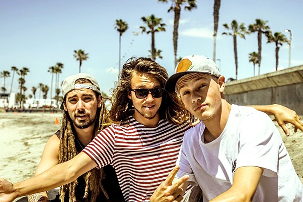 HIGH ON LIFE Sensi Trails brings their Cali reggae, surf, and psychedelic rock to SLO Brew Rock's outdoor beer garden stage on May 29. - PHOTO COURTESY OF SENSI TRAILS