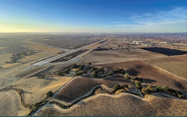 LANDING ZONE Paso Robles City Council voted on Aug. 3 to file a pre-application with the Federal Aviation Administration for its municipal airport to become a commercial spaceport. - PHOTO COURTESY OF CITY OF PASO ROBLES STAFF REPORT
