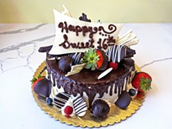 IT'S A CAKEWALK Chef Gonzalo Huerta creates cakes for all occasions, as well as special-order truffles with customized flavors. - PHOTOS COURTESY OF SLO DELICIOUS