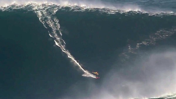 NAZAR&Eacute;, PORTUGAL HBO Max's TV series 100 Foot Wave follows Garrett McNamara and other big wave surfers as they attempt to ride the biggest waves in the world, many of them found in the small fishing village of Nazar&eacute;, Portugal. - PHOTO COURTESY OF AMPLIFY PICTURES