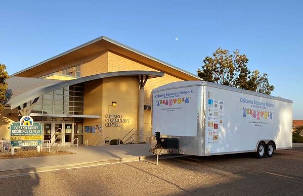 CLOTHING FOR ALL Oceano's residents can access the Traveling Community Closet at the community center during the third week of every month. - PHOTO COURTESY OF CHILDRENS RESOURCE NETWORK OF THE CENTRAL COAST