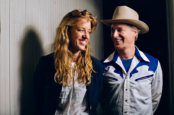 OLD TIME FUN Bluegrass duo Caleb Klauder and Reeb Willms play Nov. 11 at SLO's Octagon Barn, a kickoff concert for the Third Annual Pozo Saloon Old Time Music Gathering through Nov. 14 at the Pozo Saloon. - PHOTO COURTESY OF CALEB KLAUDER AND REEB WILLMS