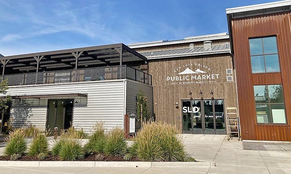 GRAND OPENING SLO Public Market (pictured) is holding its first major public event on Dec. 11 and 12&mdash;a holiday makers market, co-sponsored by Makeshift Muse. - PHOTO COURTESY OF SLO PUBLIC MARKET'S FACEBOOK PAGE