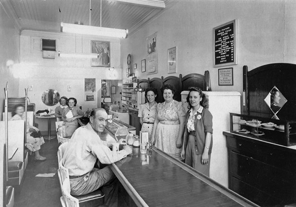 CLASSIC DINER The 1940s staff and restaurant are the archetype of a classic American diner&mdash;a feeling that Vic's continues to keep alive today. - PHOTO COURTESY OF VIC'S CAFE