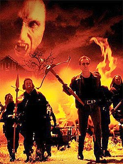 GUILTY BITE James Woods (forefront) stars in Vampires as a slayer on the hunt for an evil vampire master. - PHOTO COURTESY OF ROTTEN TOMATOES