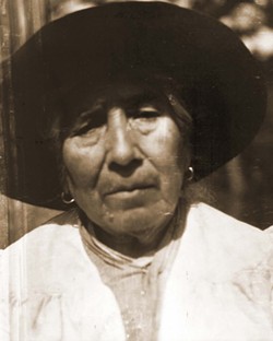 ROSARIO COOPER The last known speaker of Obispeño Chumash, Rosario Cooper was born Oct. 7, 1845, and died June 15, 1917. - PHOTO COURTESY OF SMITHSONIAN INSTITUTION NATIONAL ANTHROPOLOGICAL ARCHIVES