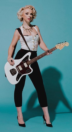 GET SHREDDED Guitar wizard Samantha Fish plays a Numbskull and Good Medicine show at BarrelHouse Brewing on Saturday, Oct. 1. - PHOTO COURTESY OF SAMANTHA FISH