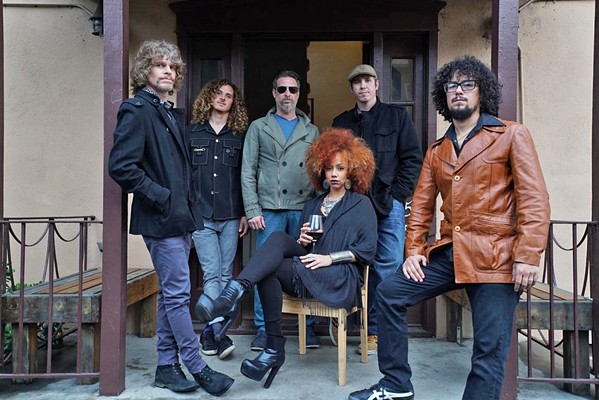 SAN FERNANDO SOUL California octet Orgone brings their Afrobeat, funk, and soul to SLO Brew Rock on Oct. 29. - PHOTO COURTESY OF ORGONE