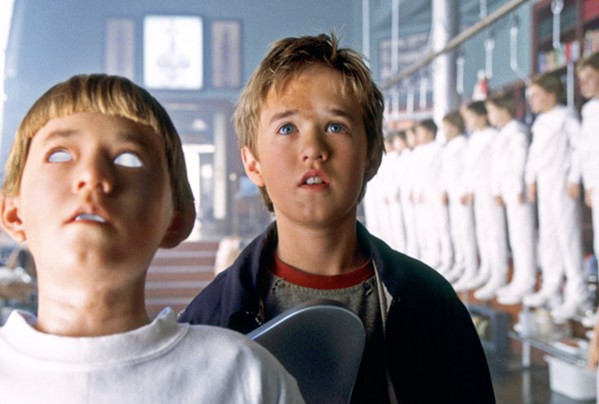 MAKE ME REAL David (Haley Joel Osment) is an android who longs to become human, in Steven Spielberg's 2001 masterpiece, A.I. Artificial Intelligence, currently streaming on Paramount Plus. - PHOTO COURTESY OF WARNER BROS. PICTURES
