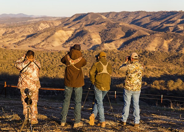 WILD GAME Guided hunting trips in northern SLO County also make for epic bachelor parties. - FILE PHOTO BY JAYSON MELLOM