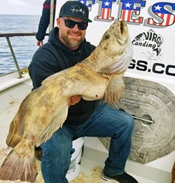 BIG CATCH Sport fishing in Morro Bay is a popular adventure for bachelor parties. Several local outfitters, like Virg's Landing, take private groups out on the ocean to catch rockfish, lingcod, albacore, halibut, and more. - PHOTO COURTESY OF VISIT MORRO BAY