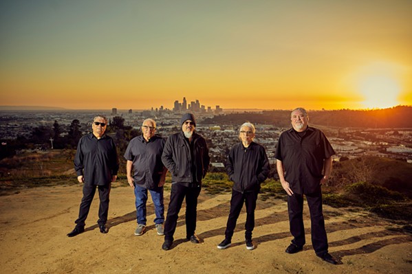 COME ON LET'S GO Eclectic rockers Los Lobos play Cal Poly's Performing Arts Center on March 14. - COURTESY PHOTO BY PIERO F GIUMTI/NEW WEST RECORDS