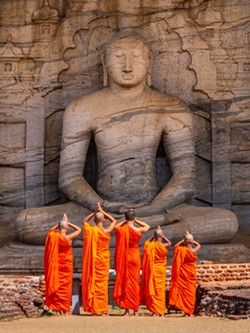 INNER PEACE Andy Samarasena took first place in the Travel category for this photo in our annual Winning Images contest. - COVER PHOTO BY ANDY SAMARASENA