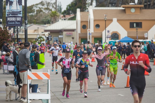IRONMAN IRE While many residents consider the Morro Bay Ironman 70.3 event held in May to be a huge success, some are concerned about the perceived negative economic and environmental impacts it had on the city. - PHOTO BY JAYSON MELLOM