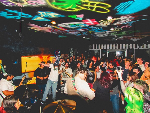 FIND YOUR FAV Looking for a place that has live music? SLO County has you covered&mdash;from Dark Nectar (pictured here hosting the debut of local act Typewriter) to SLO Brew Rock, and beyond. - COURTESY PHOTO BY AIDEN DILLON