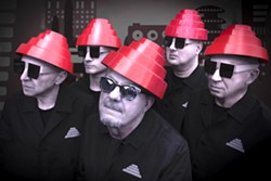WHIP IT! New Wave heroes Devo plays Vina Robles Amphitheatre on Nov. 3, on what they’re calling their 50th anniversary farewell tour. - PHOTO COURTESY OF NEDERLANDER CONCERTS