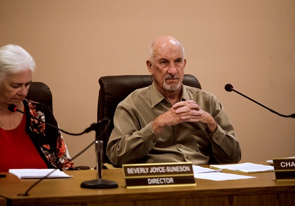 PRESIDENT VARNI Charles Varni will serve the last year of his term as board president for the Oceano Community Services District before he is up for reelection. - FILE PHOTO BY JAYSON MELLOM