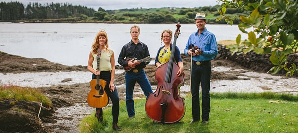 ACOUSTIC EXPLORERS Foghorn Stringband brings their mix of old-time, bluegrass, classic country, and Cajun music to the Octagon Barn on Jan. 5. - PHOTO COURTESY OF FOGHORN STRINGBAND