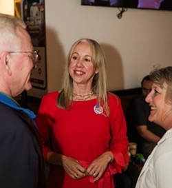 LONG-AWAITED VICTORY&nbsp;With 56.4&nbsp;percent of counted votes in her cache, Atascadero Heather Moreno soared above her opponent with a&nbsp;nearly&nbsp;13-percentage point lead. - FILE PHOTO BY JAYSON MELLOM