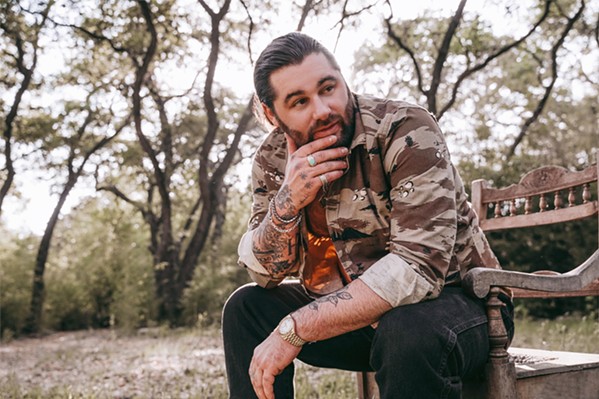 GOOD OL' BOY Contemporary outlaw country singer-songwriter Koe Wetzel plays April 19, in Vina Robles Amphitheatre. - PHOTO COURTESY OF NEDERLANDER CONCERTS