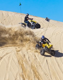 LEADING THE CHARGE Since 2001, Friends of Oceano Dunes has used the legal system to keep the Oceano Dunes open for vehicles. - COVER FILE PHOTO BY JAYSON MELLOM