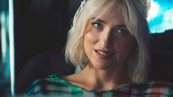 TALKING POINTS Dakota Johnson stars as a woman taking a cab into NYC, who engages in a surprisingly frank conversation with her cabbie, in Daddio, screening in local theaters. - PHOTO COURTESY OF SONY PICTURES CLASSICS