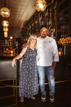 FAMILIAR FACES Il Cortile owners Carole and Santos MacDonal added another feather to their culinary cap with the opening of their California bistro Parchetto. - PHOTOS COURTESY OF PARCHETTO