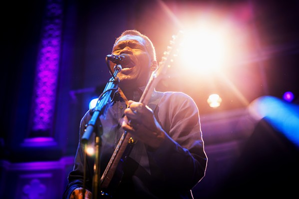 DON'T BE AFRAID OF THE DARK Blues, soul, and rock guitarist and singer The Robert Cray Band plays the Fremont Theater on Sept. 13. - COURTESY PHOTO BY MELANIE LEMAHIEU