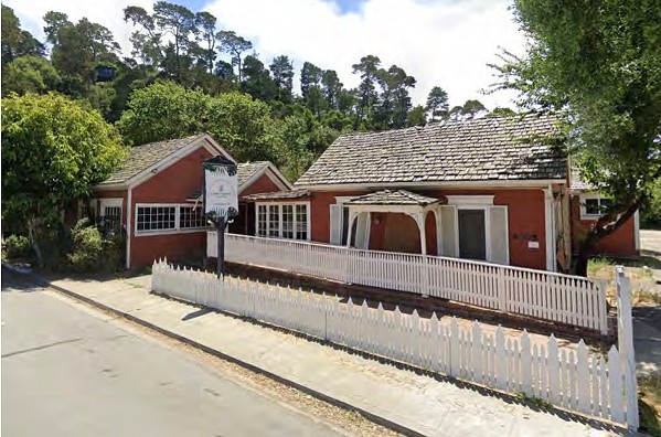 A PLAN IN BRAMBLES Moonstone Hotel Properties is again delayed on its project to build a motel where the former Brambles restaurant and gift store Oliver's Twist stood after the Coastal Commission pushed its hearing. - FILE PHOTO COURTESY OF CALIFORNIA COASTAL COMMISSION APPEAL