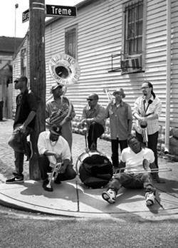 MARDI GRAS VIBES SLO Brew Live presents New Orleans brass ensemble the Rebirth Brass Band in Rod &amp; Hammer Rock on Sept. 27. - COURTESY PHOTO BY IAN FRANK