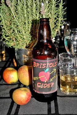 ENGLISH STYLE:  Developed by Lone Madrone Winery owner/winemaker Neil Collins, Bristols Cider is crisp, dry, and refreshing&mdash;just like the ciders Collins used to enjoy back in his hometown of Bristol, England. - PHOTO BY HAYLEY THOMAS
