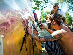 CLAIM YOUR CANVAS :  About 100 renowned artists from across the county and the world will converge in Downtown City Park for Paso ARTSFEST&rsquo;s main event. - PHOTO COURTESY OF STUDIOS ON THE PARK